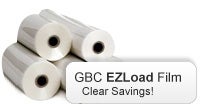 GBC EZ Load Laminating Film