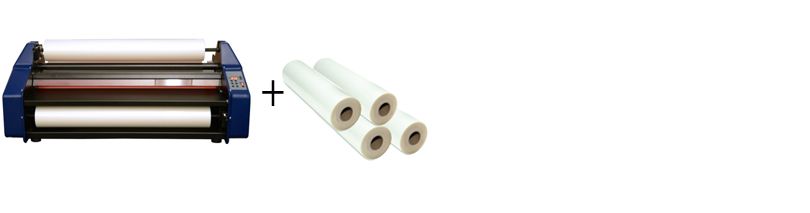 Signature 27 Pro 27" Roll Laminator Package 1