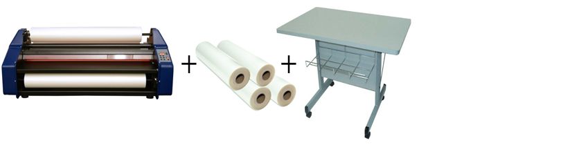Signature 27 Pro 27" Roll Laminator Package 2