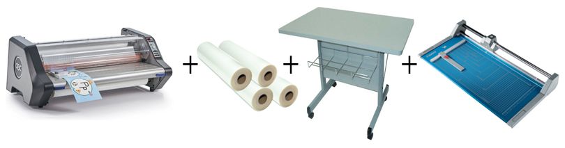 GBC Ultima 65 EZ Ready Roll Laminator Package 3
