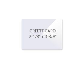 Credit Card Laminating Pouches