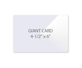 Giant Card Laminating Pouches