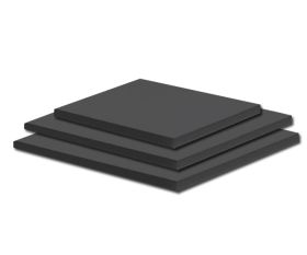 Heat Activated Mounting Board – 24 by 36 inch - Black 25/pack 