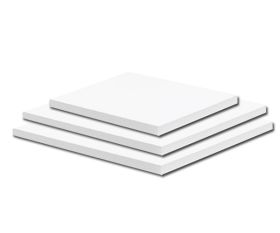 Heat Activated Mounting Board - 24" x 36" - White 25/pack