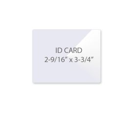 ID - Badge Card Laminating Pouches