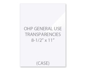 OHP General Use Transparency Film Case