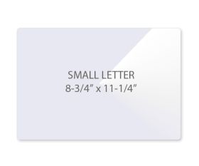 Small Letter Size Laminating Pouches