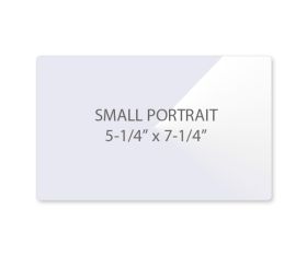 Small Portrait Photo Laminating Pouches