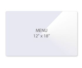 Soft Touch Menu Size Laminating Pouches
