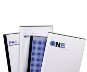Thermal Binding Report Covers 0.5 inch Clear Front Cover Linen Back Cover
