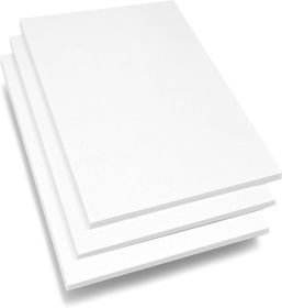 White Non-adhesive Foam Boards - 3/16" 25/pack