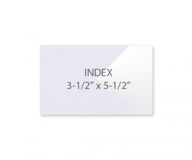 Laminate Pouch/Index Cards 3.5 (52235)