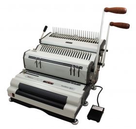 Akiles DuoMac-C41ECI Plastic Comb and Coil Binding Machine