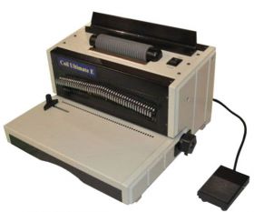 DFG Coil Ultimate E Extra Heavy Duty Plastic Coil Binding Machine