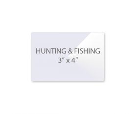 Hunting and Fishing Laminating Pouches