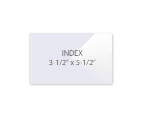 Index Card Laminating Pouches - Sample Pack