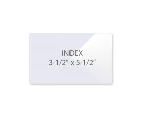 Index (File Card) Laminating Pouches