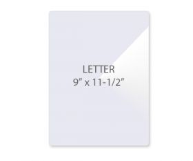 Letter Size Laminating Pouches