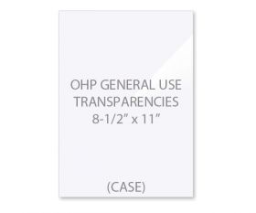 OHP General Use Transparency Film Case