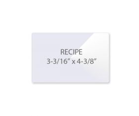 Recipe Card Laminating Pouches